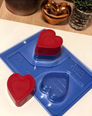 Valentine s Heart - 3 Part Chocolate Mold,l