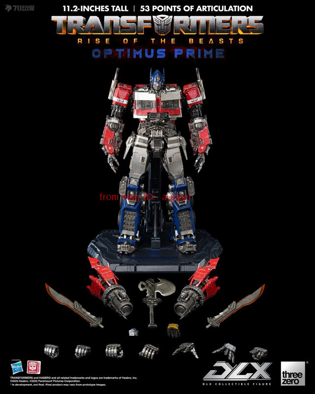 Threezero 3a Rise Of The Beasts 7 Series Optimus Prime
