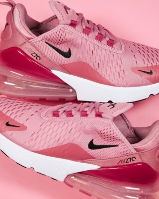 Nike Women's Air Max 270 Shoes color Pink [Free Ship]