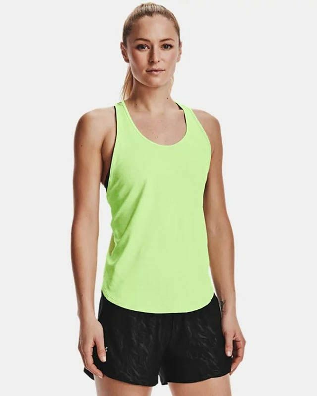 

Зеленая женская спортивная футболка Under Armour Tech Vent Tank Top, Зеленый, Under Armour Tech Vent Tank Top