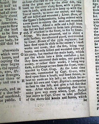 BATTLE OF DETROIT Bushy Run Fort Pitt Pontiac's Rebellion INDIANS 1763 Magazine