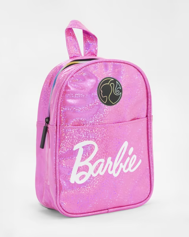 Pink barbie backpack hotsell