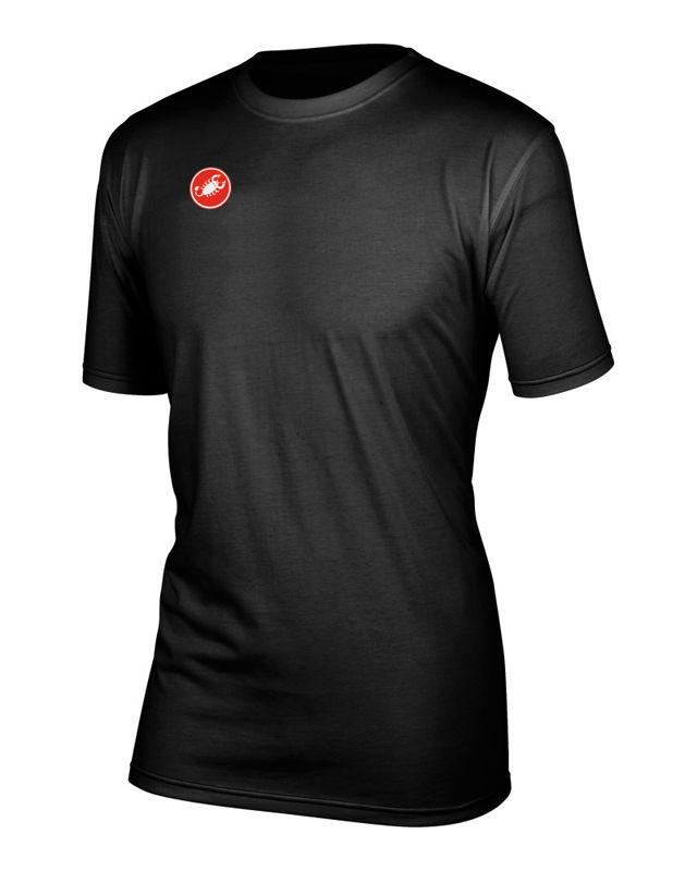 Black Cycling Casual T-Shirts and Tops
