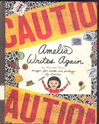 Amelia Writes Again Marissa Moss Journal Pictures HC 1996