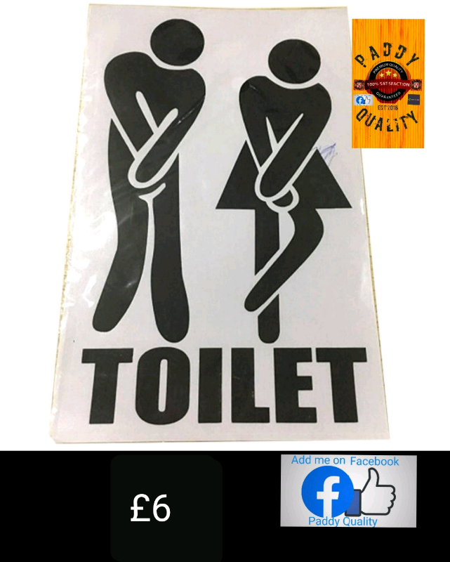 Toilet signs in Antrim Road, Belfast Gumtree