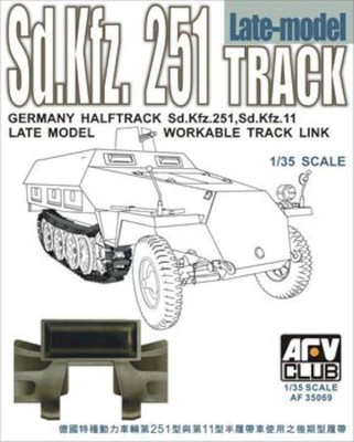 Sd.Kfz.251 Workable Track Late Type- 1:35 -AFV Club 4716965350697