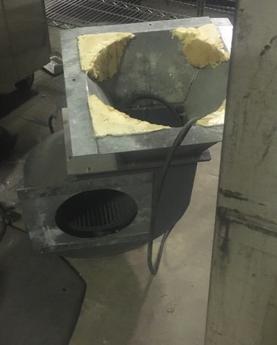 Dayton Capacitor Start  Fan with Motor and Drive Package, 115/230V, Used 5k443b