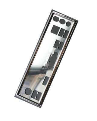 OEM I/O   For Zhixun ITX-M61X11F Motherboard Backplates IO #E3