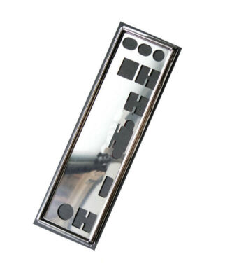 IO I/O   For Zhixun ITX-M61X11F Motherboard Backplates OEM #D8