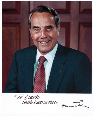 ROBERT J. ''BOB'' DOLE - INSCRIBED PHOTOGRAPH SIGNED