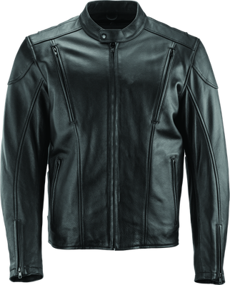 Kuryakyn Leather By River Road Race Leather Jacket Black - Medium