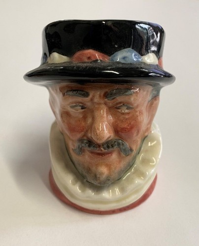 Miniature Royal Doulton Beefeater Toby Jug