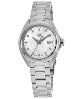 Новые кварцевые женские часы Tag Heuer Formula 1 белого цвета Mother Of Womens Watch WBJ1419.BA0664