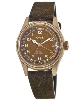 Pre-owned Oris Big Crown Pointer Date Men's Watch 01 754 7741 3166-07 5 20 74br