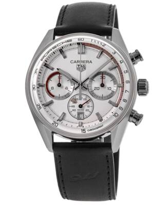 Pre-owned Tag Heuer Carrera Chronosprint X Porsche Men's Watch Cbs2011.fc6529