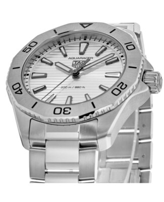 TAG HEUER TAG HEUER AQUARACER QUARTZ GREY DIAL STEEL MEN'S WATCH WBP1111.BA0627