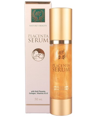 Nature's Beauty Ovine Placenta Serum with GOLD PLACENTA 50ml NEW