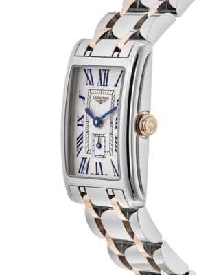 Pre-owned Longines Dolcevita Silver Textured Dial Women's Watch L5.255.5.71.7