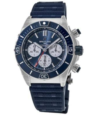 Pre-owned Breitling Super Chronomat B01 44 Automatic Men's Watch Ab0136161c1s1