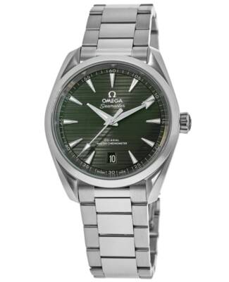 Pre-owned Omega Seamaster Aqua Terra 150m Automatic Men's Watch 220.10.38.20.10.003