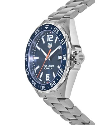 New Tag Heuer Formula 1 Quartz 43mm Blue Dial Steel Men's Watch WAZ1010.BA0842
