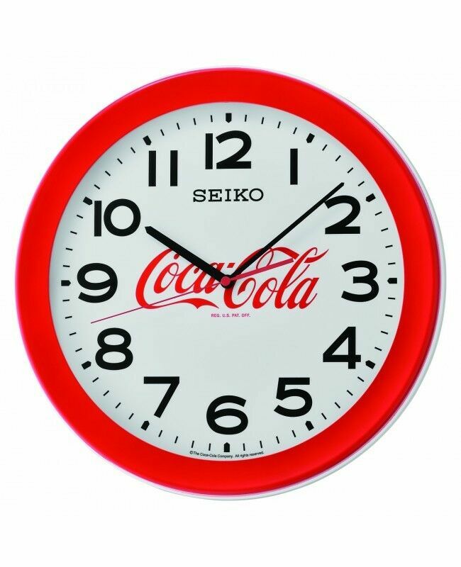 Seiko x Coca-Cola Quartz Wall Clock QXA922R