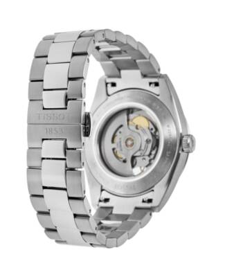 Pre-owned Tissot Gentleman Open Heart Automatic Men's Watch T127.407.11.081.00