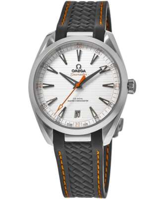 Новые мужские часы Omega Seamaster Aqua Terra с серебряным циферблатом 220.12.41.21.02.002