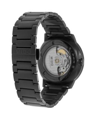 Pre-owned Mido Commander Gradient Black Dial Black Men's Watch M021.407.33.411.00
