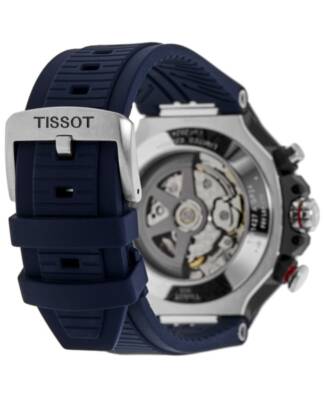 Pre-owned Tissot T-race Motogp Automatic Chronograph Men's Watch T141.427.27.041.00