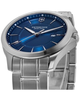 VICTORINOX SWISS ARMY VICTORINOX SWISS ARMY ALLIANCE QUARTZ BLUE DIAL STEEL MEN'S WATCH 241910.1