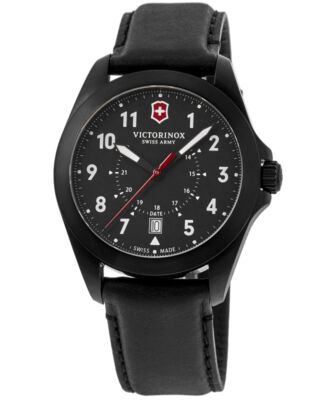 VICTORINOX VICTORINOX SWISS ARMY HERITAGE QUARTZ BLACK DIAL MEN'S WATCH 241970