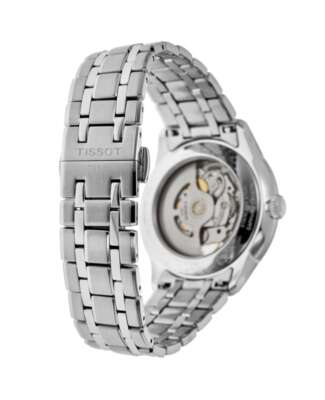 Pre-owned Tissot Chemin Des Tourelles Squelette Men's Watch T139.836.11.048.00