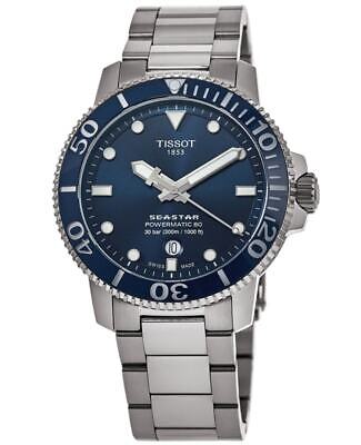 New Tissot Seastar 1000 Automatic Blue Dial Steel Men's Watch T120.407.11.041.03