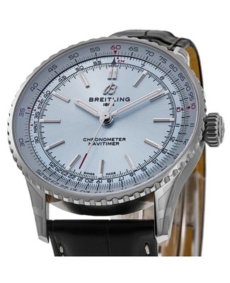 Pre-owned Breitling Navitimer Automatic 41 Blue Dial Men's Watch A17329171c1p1