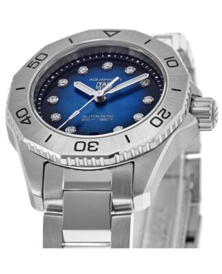 Pre-owned Tag Heuer Aquaracer Professional 200 Date Women's Watch Wbp2411.ba0622