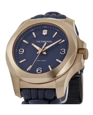 VICTORINOX SWISS ARMY VICTORINOX SWISS ARMY I.N.O.X. V QUARTZ BLUE DIAL WOMEN'S WATCH 241955