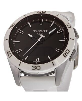 Pre-owned Tissot T-touch Connect Solar Sport Gmt Men's Watch T153.420.47.051.03