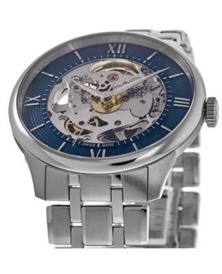 Pre-owned Tissot Chemin Des Tourelles Squelette Men's Watch T139.836.11.048.00