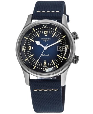 Pre-owned Longines Legend Diver Automatic Blue Dial Men's Watch L3.774.4.90.2