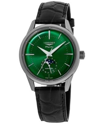 New Longines Flagship Heritage Moonphase Automatic Mens Watch L4.815.4.02.2