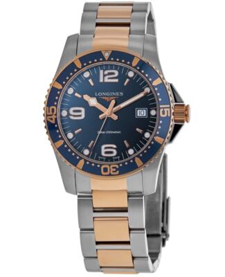 Pre-owned Longines Hydroconquest Quartz 41mm Blue Dial Men's Watch L3.740.3.98.7