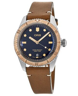 Новые бронзовые мужские часы Oris Divers Sixty-Five 01 733 7707 4355-07 5 20 45