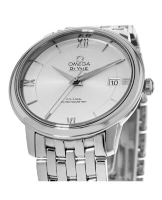 Pre-owned Omega De Ville Prestige Co-axial 36.8mm Women's Watch 424.10.37.20.02.001