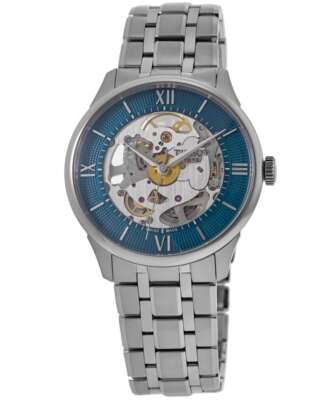 Pre-owned Tissot Chemin Des Tourelles Squelette Men's Watch T139.836.11.048.00