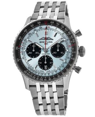 Pre-owned Breitling Navitimer B01 Chronograph 43 Automatic Men's Watch Ab0138241c1a1