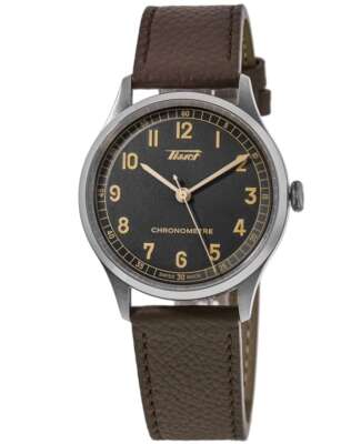 TISSOT TISSOT HERITAGE 1938 AUTOMATIC COSC GREY MEN'S WATCH T142.464.16.062.00