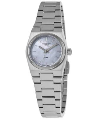 New Tissot PRX Quartz 25mm Mother of Pearl Womens Watch T137.010.11.111.00