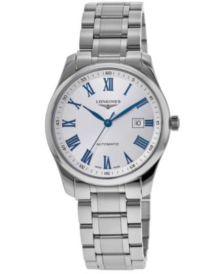 New Longines Master Collection Automatic 40mm Silver Mens Watch L2.793.4.79.6