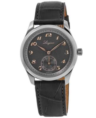 Pre-owned Longines Master Automatic Special Edition Grey Men's Watch L2.843.4.63.2